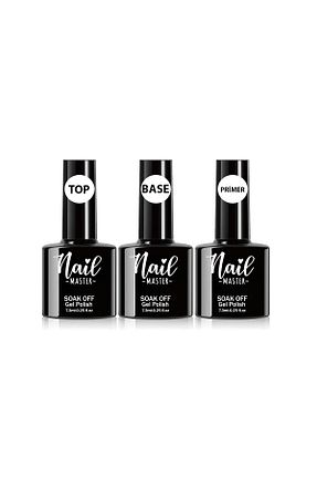 لاک ناخن دائمی سفید Nail Master - کد 316637901