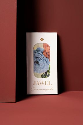 روسری سبز پلی استر JAWEL - کد 835488700