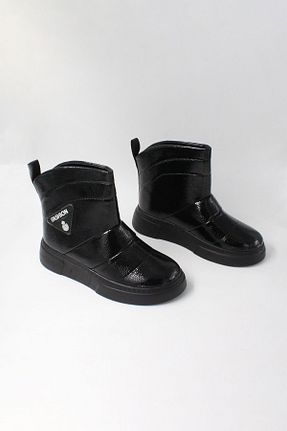 بوت / نیم بوت مشکی زنانه چرم مصنوعی ENDİCAN - کد 885425996