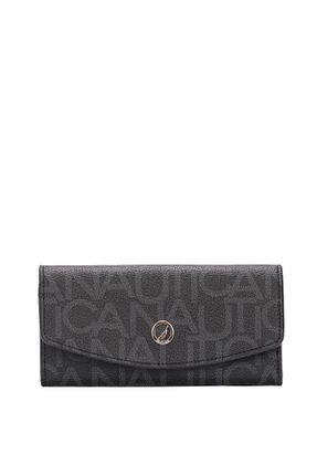 کیف پورتفوی و کلاچ مشکی زنانه چرم مصنوعی Nautica - کد 377391207