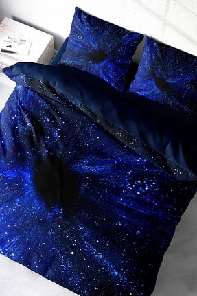 روتختی دونفره سرمه ای پنبه - ساتن Monohome - کد 411463612