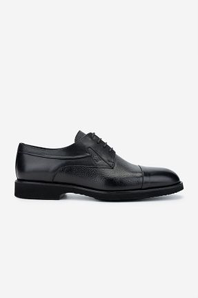 کفش کلاسیک مشکی مردانه چرم خالص Valmenti - کد 885483016