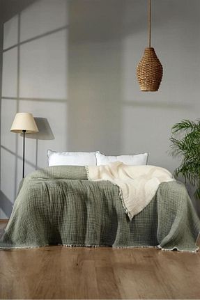 لحاف سایز بزرگ خاکی Silikon peşgir home - کد 885480526