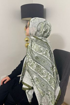 شال خاکی زنانه Merve Nayir - کد 882204804