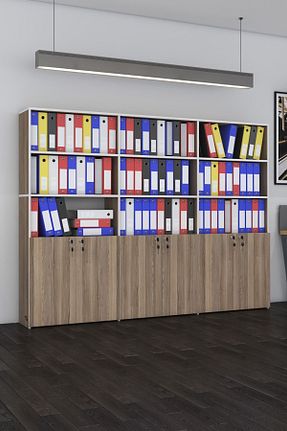 کابینت های اداری قهوه ای Kenzlife - کد 721352437