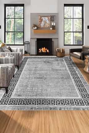 فرش مشکی قابل شستشو ComfortCo - کد 906217220