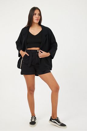 کت مشکی زنانه Blazer POODLE - کد 885654710