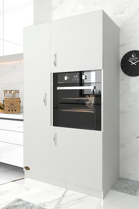 کابینت های آماده آشپزخانه سفید Suntalam Kenzlife - کد 33758345