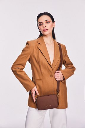 کیف پستچی قهوه ای زنانه چرم مصنوعی Nautica - کد 841505040