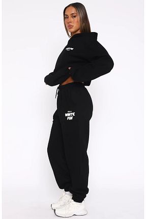 شلوار کرمگن مشکی زنانه رگولار The Champ Clothing - کد 885511938
