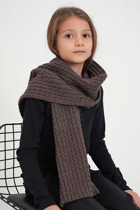 شال گردن قهوه ای بچه گانه مخلوط پلی استر CHUBA - کد 885523826