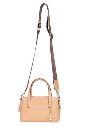 کیف پستچی سفید زنانه چرم مصنوعی Nautica - کد 858939431