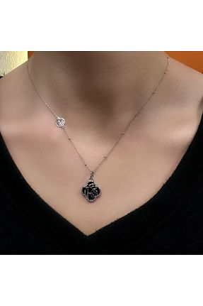 گردنبند نقره زنانه 925 عیار SILVERFOX - کد 885530507