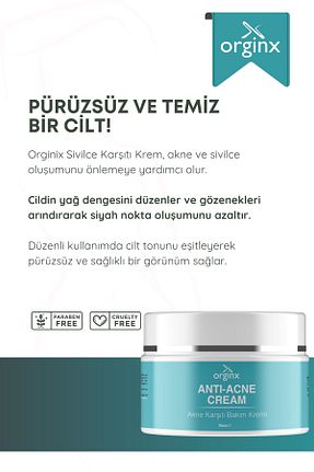 کرم صورت همه انواع پوست Orginx - کد 676514749