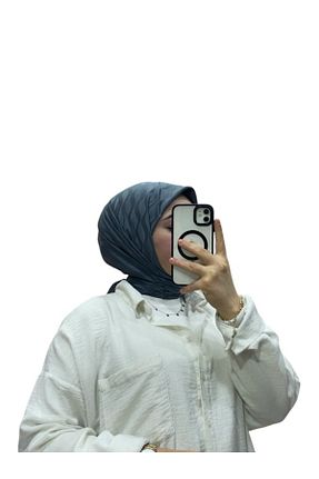 روسری طوسی 90 x 90 LOSYANA - کد 885677924