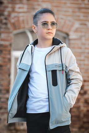 بادگیر و بارانی سبز بچه گانه مخلوط پلی استر Zaziko Kids - کد 823116400