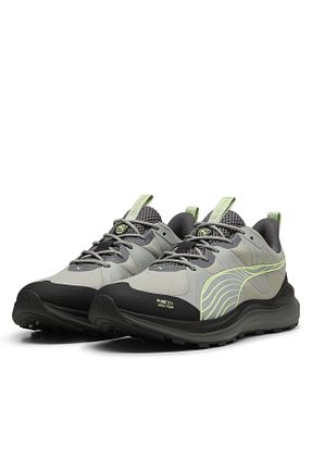 کفش اسنیکر طوسی زنانه بند دار Puma - کد 860690039