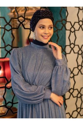 کلاه شنای حجاب سرمه ای زنانه Differenza - کد 885693091