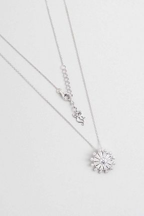 گردنبند نقره سفید زنانه 925 عیار So Chic - کد 883838934