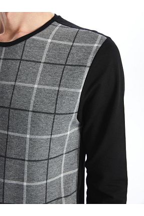 ست لباس راحتی مشکی مردانه بافتنی LC Waikiki - کد 885709811