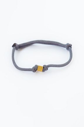 دستبند طلا طوسی زنانه 14 عیار Agora Silver - کد 324951623