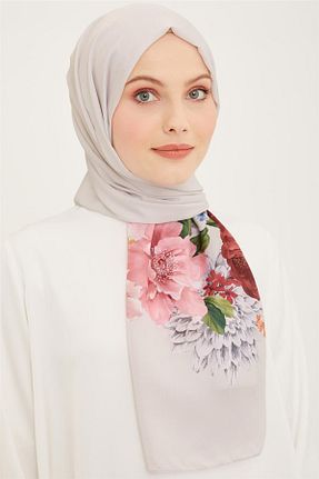 شال طوسی زنانه پلی استر Armine - کد 736043698