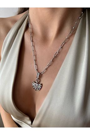 گردنبند استیل ( فولاد ) طلائی زنانه استیل ضد زنگ İNN JEWELLERY - کد 885744865