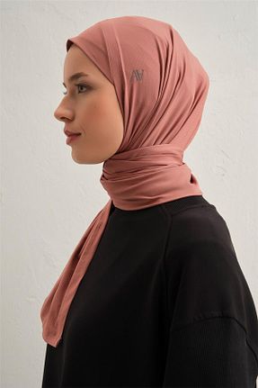 شال صورتی زنانه پنبه ای Armine - کد 885718440