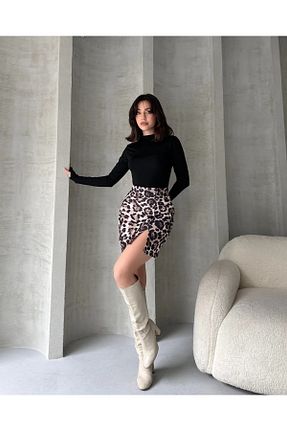 دامن سفید زنانه لیکرا Genel Markalar - کد 879083791