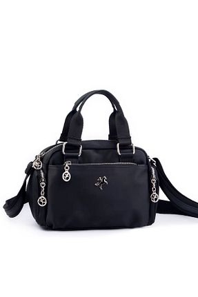 کیف دوشی مشکی زنانه چرم مصنوعی Lifonbag - کد 467261753
