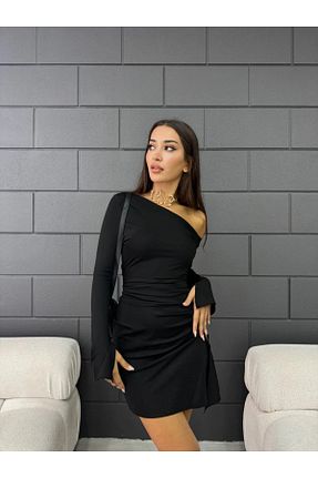 لباس مشکی زنانه بافتنی Laviera - کد 879081592