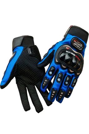 دستکش موتور سواری آبی Yazlık Motorcu Eldiveni SİNGLE SWORD - کد 450826718
