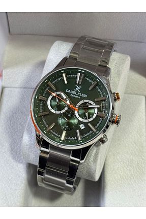 ساعت مچی خاکی مردانه 44 میلی متر Daniel Klein - کد 885779278