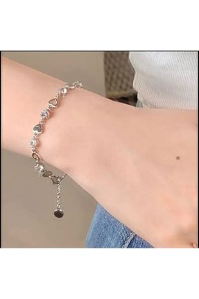 دستبند جواهر زنانه زیرکن Universal - کد 885778442