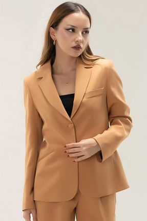 کت قهوه ای زنانه Blazer MissThetis - کد 885781258