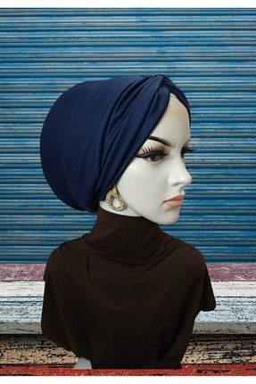 کلاه شنای حجاب سرمه ای زنانه Balbaytesettur - کد 885780345