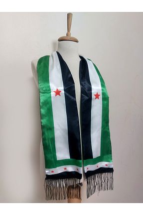 شال سبز زنانه پلی استر amirat - کد 885779242