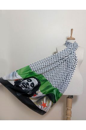 شال سبز زنانه پنبه ای amirat - کد 885782816