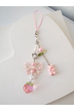 چارم صورتی Figürlü Leydia accessory - کد 885785123