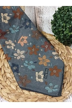 روسری طوسی پنبه ای Aydmr Aksesuar - کد 885783772