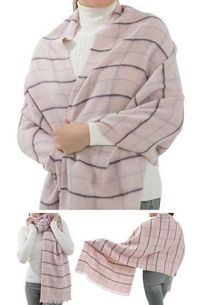 شال صورتی زنانه اکریلیک marufshop - کد 885793059