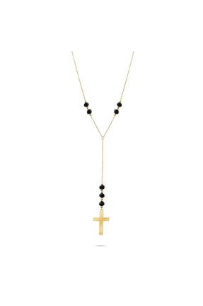گردنبند طلا طلائی زنانه 14 عیار YCL JEWELLERY - کد 885685811
