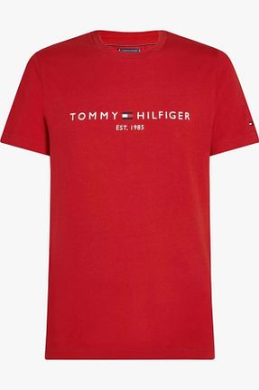 تیشرت قرمز مردانه رگولار Tommy Hilfiger - کد 80538206