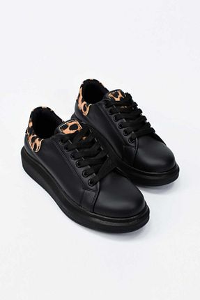 کفش اسنیکر مشکی زنانه بند دار birizmoda - کد 885887283