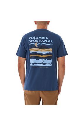تیشرت آبی مردانه رگولار Columbia - کد 885886950