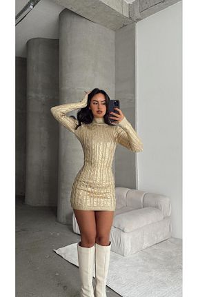 لباس متالیک زنانه بافتنی mydukkan.co - کد 885902883