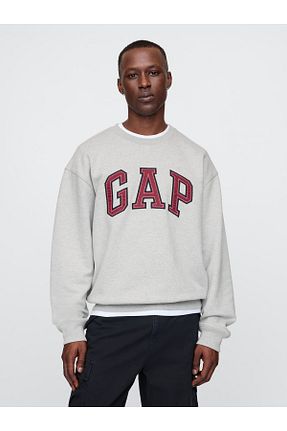 سوئیشرت طوسی مردانه چاپی GAP - کد 885934968