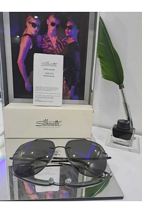 عینک آفتابی طوسی مردانه 72 Silhouette - کد 885950536