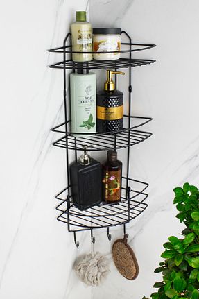 نظم دهنده حمام مشکی استیل ضد زنگ HIMY SHOP - کد 885958315