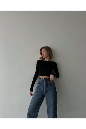 بادی مشکی زنانه یقه دوچرخه Butik - کد 885961307